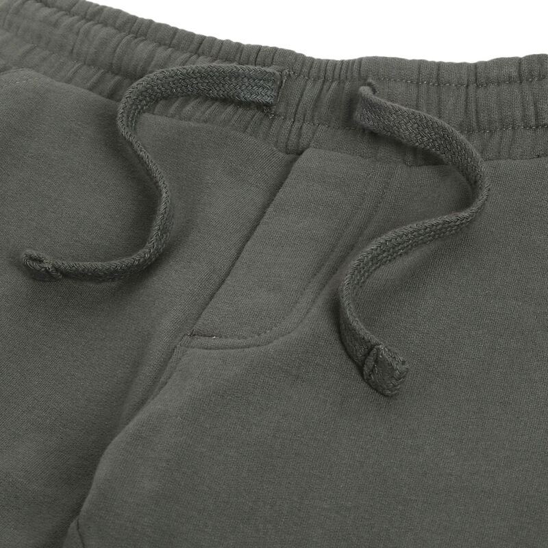 Boys Dark Green Solid Joggers image number 2